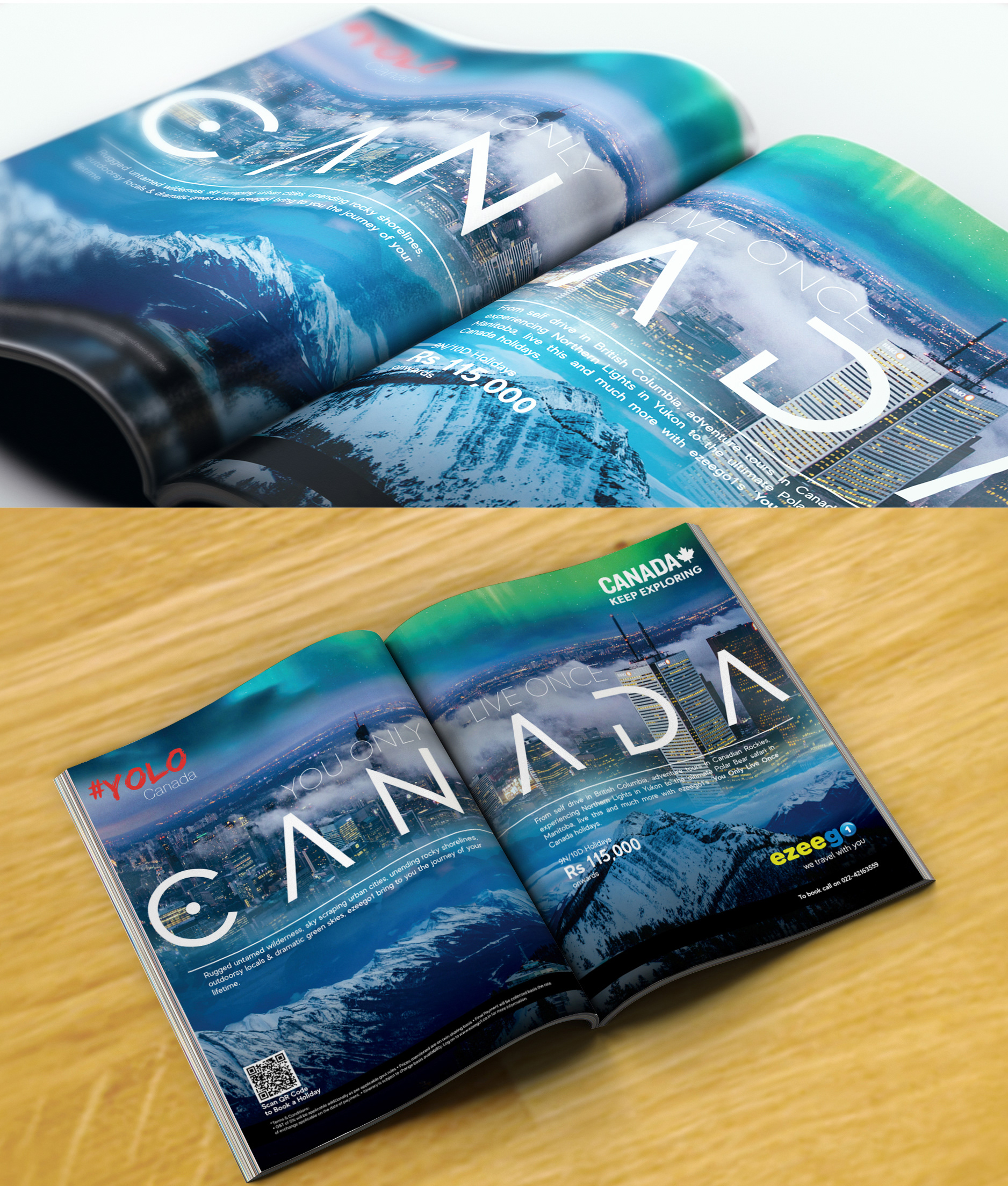 Canada Tourism – Lonely Planet Magazine Advertisement