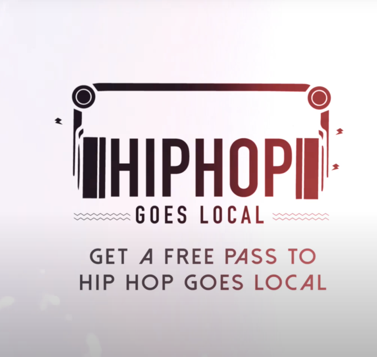 HipHop Goes Local Logo Animation